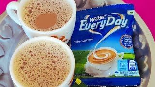 nestle every day milk powder teaHow to make tea from milk powder👍👍👍👍👌👌👌👌 [upl. by Treulich]