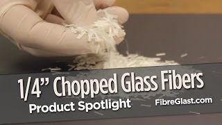 Chopped Glass Fibers 14quot [upl. by Idid]