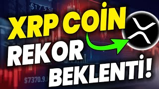 XRP COİN REKOR BEKLENTİ CEO DAVA AÇIKLAMASI XRP NELER OLUYOR RİPPLE DAVA XRP HABER XRP ANALİZ [upl. by Labanna]