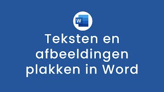 Hoe kun je afbeeldingen kopiëren en plakken in een Word bestand [upl. by Bautista86]