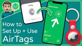Easy Guide for AirTag Set Up on iPhone [upl. by Dnalrah]