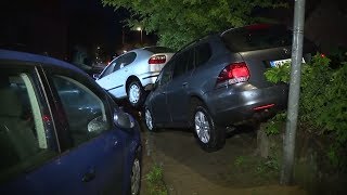 Hildesheim Heftige Überschwemmungen nach Gewitter [upl. by Cuda473]