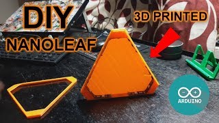 DIY RGB Nanoleaf based on WS2812B RGB and Attiny85 full tutorial [upl. by Gautier]