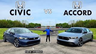 Worth the Extra Money  2025 Honda Civic vs Honda Accord Comparison [upl. by Almeta]