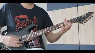 Metallica  Dyers Eve Full Guitar Cover with solo [upl. by Eenaj]