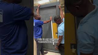 Original door in Ghana homedecor ghana construction how accra ￼￼ [upl. by Latsirhc]