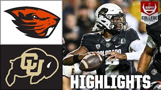 Oregon State Beavers vs Colorado Buffaloes  Full Game Highlights [upl. by Culbert957]