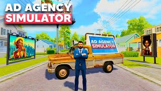 I Make Terrible Ads for Businesses  Ad Agency Simulator [upl. by Mond]