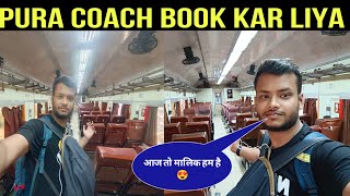 Booked Whole Coach😍  RAJYA RANI SF Express AC CHAIR CAR Journey  Best Train Meerut To Lucknow [upl. by Leahkim277]