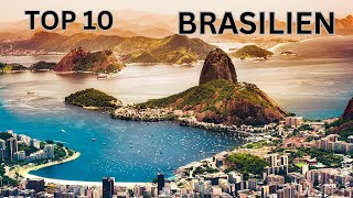 Top 10 Reiseziele Brasilien [upl. by Anyahs368]