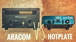 Aracom Vs Hotplate  Power Attenuator Comparison [upl. by Natsreik]