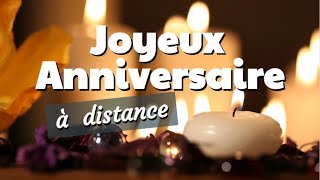 Joyeux Anniversaire  Jolie carte virtuelle à distance [upl. by Ennaus]