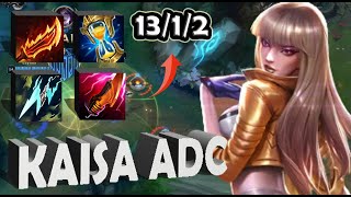 Kaisa vs Zeri TRIPLE KILL ADC  EUW Master Patch 1415 ✅ [upl. by Noemad669]