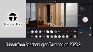 Crear un material Subsurface Sacttering en Twinmotion 20232 [upl. by Cassell439]