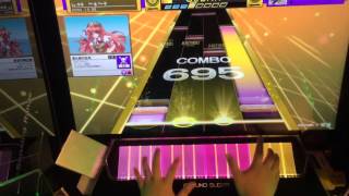 【CHUNITHM】ファッとして桃源郷MASTER01 手元 [upl. by Wolliw]