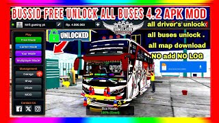 Bussid new update v42  bussid unlock mod apk unlimited money  all map download mod apk 42 bus [upl. by Georas253]