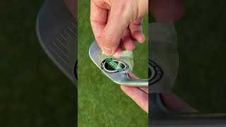 Peeling Off The Sticker On Milled Grind 4 Wedge  TaylorMade Golf [upl. by Butcher]