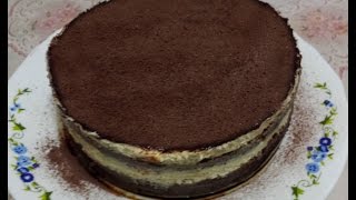 TIRAMISU CON BIZCOCHO DE CHOCOLATE [upl. by Lenard]