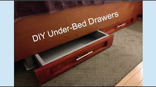 DIY UnderBed Storage Drawers [upl. by Caassi324]