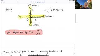 33 MichelsonMorley Experiment [upl. by Yamauchi]