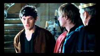 MerlinArthur 1x01 Merlin saves Arthurs life [upl. by Goto323]