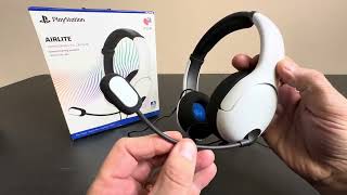 PDP Airlite Playstation headset [upl. by Amalea]