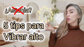 Acaba con la Astenia primaveral5 tips para vibrar alto✨ [upl. by Anuahs]