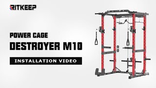 RitKeep Fitness Destroyer M10 Installation Video [upl. by Misab]