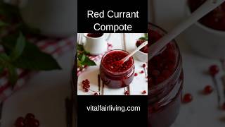 Easy Red Currant Berry Compote Your GoTo Recipe [upl. by Archaimbaud8]