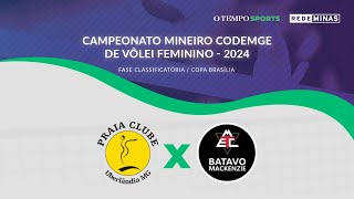 DENTIL PRAIA x BATAVO MACKENZIE  AO VIVO E COM IMAGENS  CAMPEONATO MINEIRO CODEMGE 2024 [upl. by Rehpotsirhk]