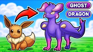 I Created Dual Type Eevee Pokemon that are PLAYABLE [upl. by Chien]