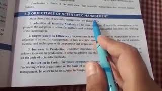 Chapter 4  Scientific Management Objectives of management  Business Studies  Class 12 [upl. by Etezzil278]