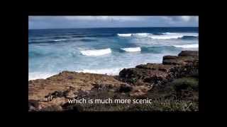 A Hike Along The Mokuleia Coast Oahu In The Rainy Season [upl. by Urdna]