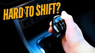 Manual Hard To Shift or Wont Go Into Gear Heres Why [upl. by Marnia]