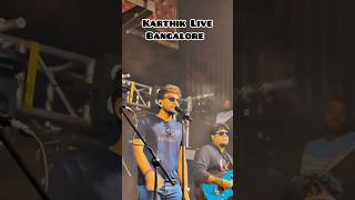 Karthiks Live Bangalore karthiksinger karthiklive indianidolfame bangalore liveconcert [upl. by Einram992]