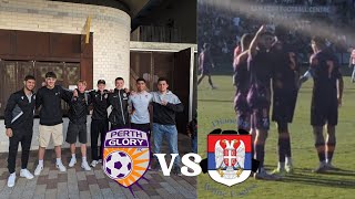 Can We Survive Relegation Perth Glory vs Dianella White Eagles  Matchday Vlog [upl. by Emyle]