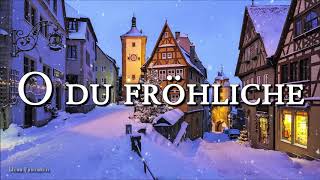 O du fröhliche German Christmas SongLyrics [upl. by Bunni]