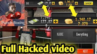 How to hack Punch Boxing Without any apps unlimited money🤑💸💵💴💶💰💳 everygamesavailable5116 [upl. by Esinahs]