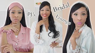 ❤️Satin Bridal Robes Loungewear amp Pajama Set  Girly Reviews 🌸 [upl. by Anat]