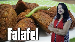 Falafel in Hindi with English subs  How to make Falafel [upl. by Gagliano]