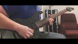 Europe Halfway to Heaven guitar solo cover [upl. by Lazar]