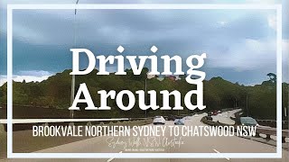 Sydney Drive Around Brookvale Northern Sydney to Chatswood via Warringah NSW Australia [upl. by Oterol]