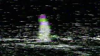 Real VCRVHS Tape Glitch  Campfire RoyaltyFree Stock Footage [upl. by Feerahs187]