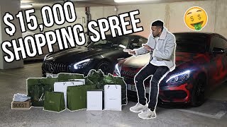 15000 LUXURY SHOPPING SPREE AT GUCCI YEEZY  BALENCIAGA AT HARRODS INSANE [upl. by Ettenyl]