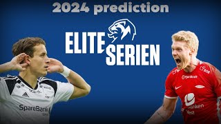 Min Eliteserien 2024 Tabell Prediction🔥 [upl. by Roswell189]