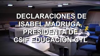 CSIF en Cadena Ser exige una verdadera negociación de mejoras laborales para el profesorado [upl. by Cointon796]