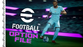 OPTION FILE para eFootball 2024 ePatch 2024 [upl. by Rusty341]