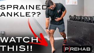 How To Rehab A Lateral Ankle Sprain [upl. by Yerocaj]