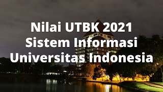 Nilai UTBK Sistem Informasi UI 2021 Universitas Indonesia Shorts UI NilaiUTBK [upl. by Aisnetroh848]