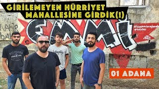 Girilemeyen Hürriyet Mahallesine Girdik 01 ADANA [upl. by Leviralc]